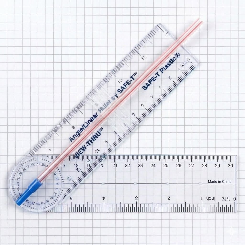 Angle Ruler with Straw