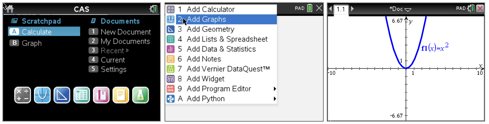 1st set of screenshots