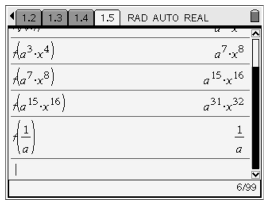 Algebraic Reasoning to Justify the Observed Patterns